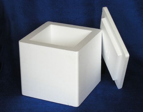 Styroporbox für Trockeneis